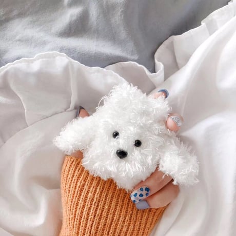 犬ちゃん airpods第三世代ケース  フワフワファー 可愛い airpodsカバー   お揃い 手触りいい キュートM1400