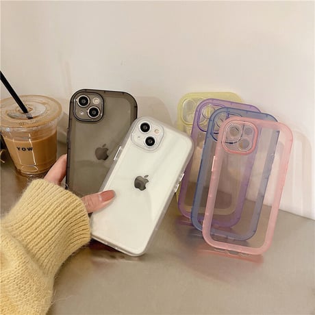 シンプル耐衝撃 iphone13/12promaxケース  無地 お揃い iphone11/XSMAXカバー  全面保護 頑丈  耐久性あり[M1688]