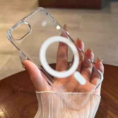 MagSafe対応 iPhone16eケース クリア 黄ばまない iPhone16Pro/15/14/SE3カバー 13mini/12mini シンプル 飽きないアイテム 丈夫[M5099]