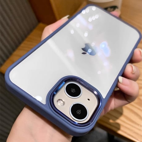 iPhone15/15Proケース クリア 高透明 黄ばまない 金属レンズ枠  頑丈 for iPhone12/13/14カバー オシャレさんにおすすめ[M3503]