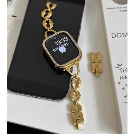 高級感 洗練 AppleWatchバンド シック メタルアップルウォッチ10/9 チェーン  Ultra3/2/1 Series 10/9/8 SE3/2/1 お洒落 人気アイテム[M5666]