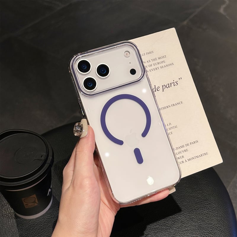 m様用 iPhone17PROMAXケースクリアMagSafe2個 iPhone 17 / iPhone Air / 17 Pro / 17 Pro Max 用] レンズガード 一