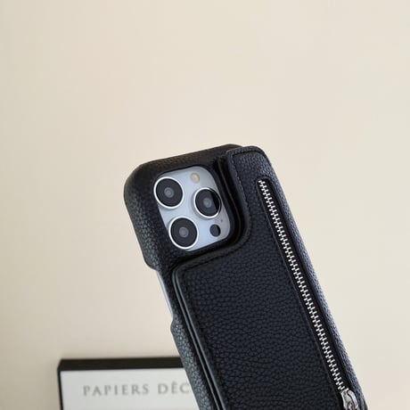 小銭/カード入れ iPhone15/14proカバー 鏡/ストラップ付アイフォン13/12/11proケース レザー 高品質 ガールズに人気 プレゼントおすすめ[M3151]