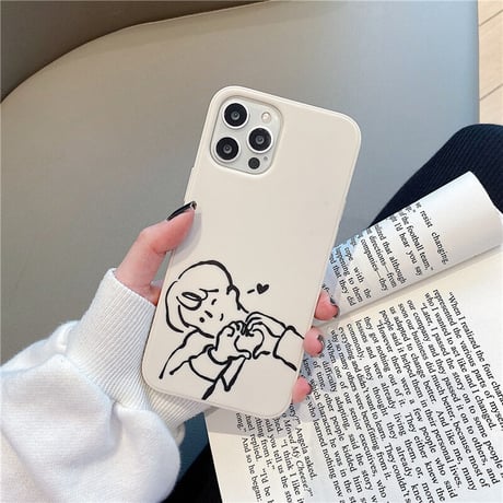 カップルペア iphone14/13promaxケース お揃いgirl/boy iphone12/11promaxカバー シンプル 漫画 使いやすい  [M2202]