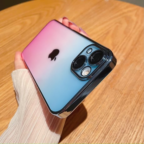 ガラスカメラレンズ保護カバー iphone14/14proケース  ハードケース  アイオン13/12proカバー 高透明感 お洒落 [M2240]