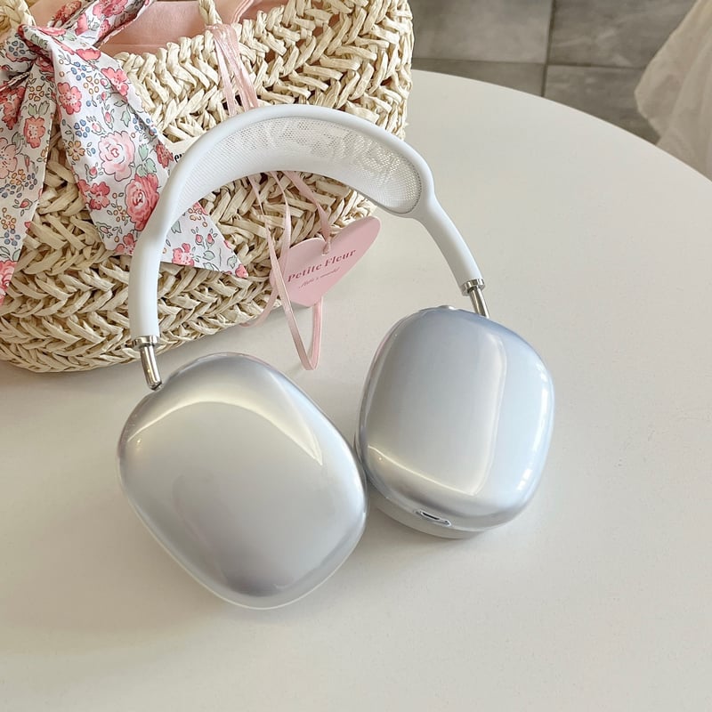 AirPodsMaxケース シンプル ツヤ感ある エアーポッズ マックス AirPodsMaxケース シンプル ツヤ感ある エアーポッズ マックス