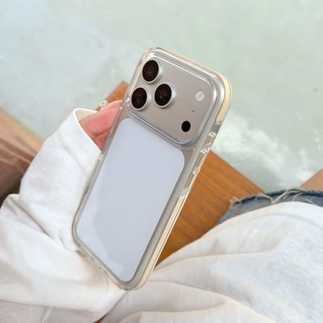 高透明耐衝撃 iPhone17Pro/17ケース 多彩フレーム シンプル風 iPhone16ProMax/15Pro/14カバー 黄ばまない[M6409]