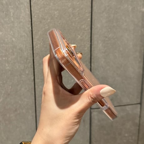 キラキラ iPhone17/16Proケース 透明 iPhone15plus/14pro/13カバー シンプル風 軽量 取り外しが簡単[M4923]