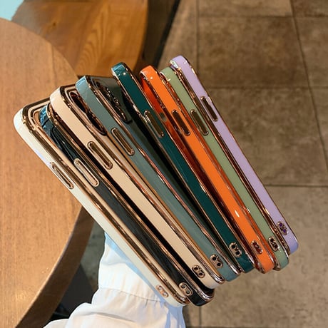 スマホリング付 iphone11/12promaxケース 金色枠ツヤありアイフォンSE2/XSMAXカバー スタンド機能付 落下防止 頑丈耐久性耐衝撃 M300