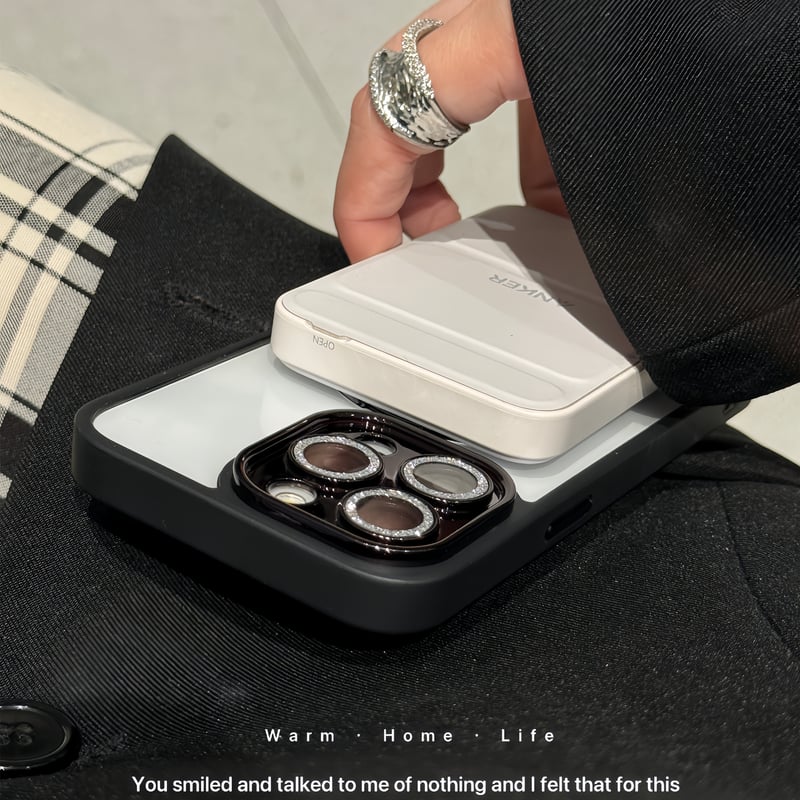 コスパ最強 iPhone15pro/15promaxケース MagSafeリングスタンド