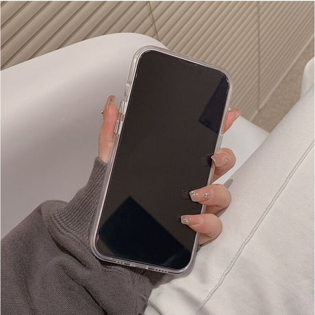 マスク顔 iphone13/12proカバー   可愛い透明アイフォン11/xrケース  面白い プレゼントにおすすめ 使いやすい[M1717]