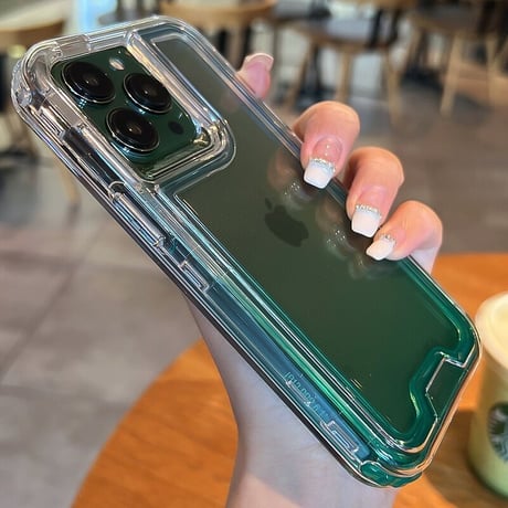 iphone16/15promaxケース 耐衝撃 最強 iphone14/15Pro/13mini/12/11カバー 高透明感 頑丈 三重構造 黄ばまない ハードケース[M2222]