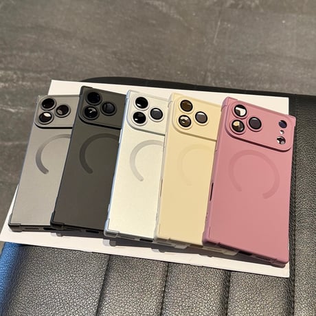 スクエア iPhone17Pro/17Promaxケース Magsafe充電 iPhone17/17Airカバー 四角耐衝撃 カッコイイ [M5659]