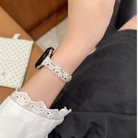 メタル花 AppleWatchバンド ダイヤデコ 上品AppleWatchベルト Series 11/10/9/8 SE3/2  Ultra3/2/1 高級感高品質 [M6416]