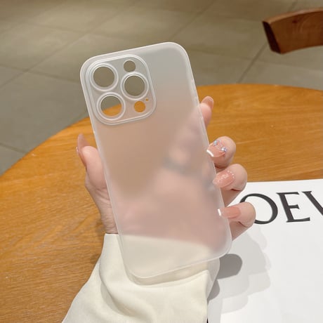 薄型 iPhone14plus/14proケース 指紋防止 アイフォン13mini/12/11proカバー 黄ばまない 軽い ハードケース[M2233]