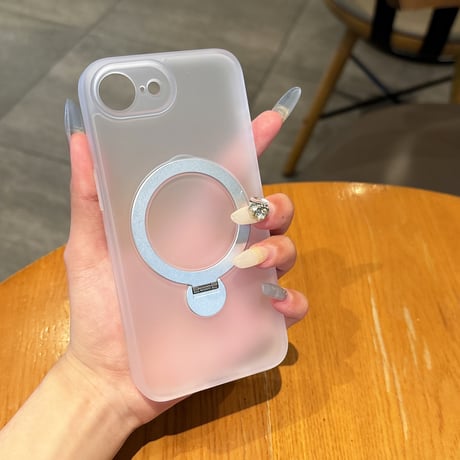 iPhone16eケース 高品質多機能 Magsafeリングスタンド iPhone16Promax/15pro/14ケース 指紋防止 黄ばまない 耐衝撃 男女向け  [M5135]