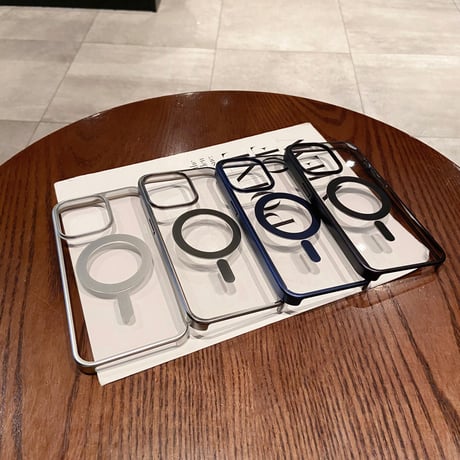 MagSafe対応iPhone15pro/15promaxケース ナチュラル/ブラック/ブルー/ホワイトチタニウム iPhone15/15plusケース  高品質 丈夫[M3598]