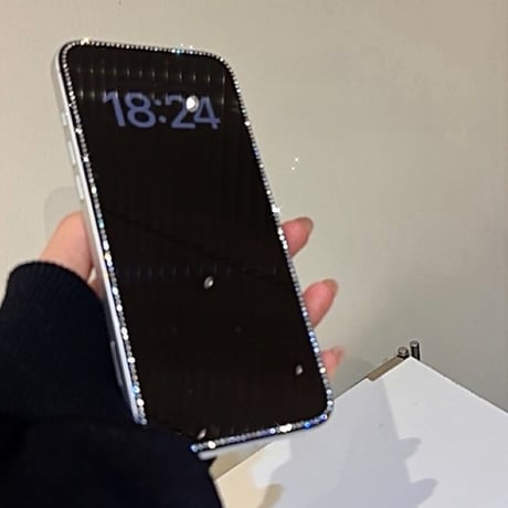 スマホ強化ガラスフィルム ダイヤライン iPhone17 17Pro Air 17ProMax 画面保護 キラキラ感 保護フィルム 耐久性 丈夫 使いやすい [M6065]