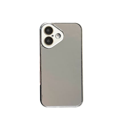 メイク鏡付 iPhone16Pro/16Plusケース レンズ保護 iPhone15Promax/14/13カバー 丈夫 高級感たっぷり[M4855]
