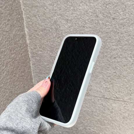 指紋防止 半透明 iPhone15/15proケース マット 淡色系 iPhone14pro/13promaxカバー 夏に人気 [M4516]
