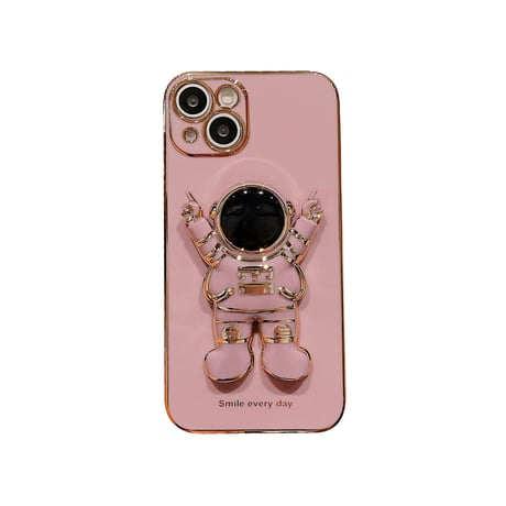 宇宙飛行士 iphone14/13promaxケース  スタンド機能 iphone12/11promaxカバー  高品質  可愛い[M2056]