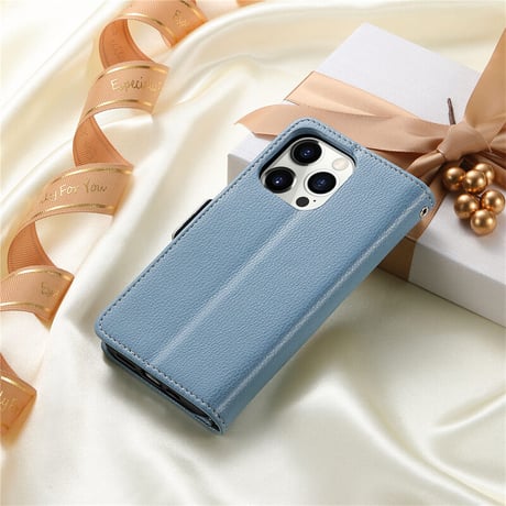 手帳型 iphone14pro/13miniケース 立体花 カード入れ3個 iphone12mini/11promaxカバー お札入れ1個 ストラップ付 可愛い レザー[M2184]
