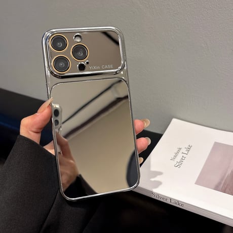 メタルミラー iPhone17Pro/17ケース 耐久性に優れる iPhone16ProMax/15Pro/14ケース カメラ保護 便利人気品[M6531]