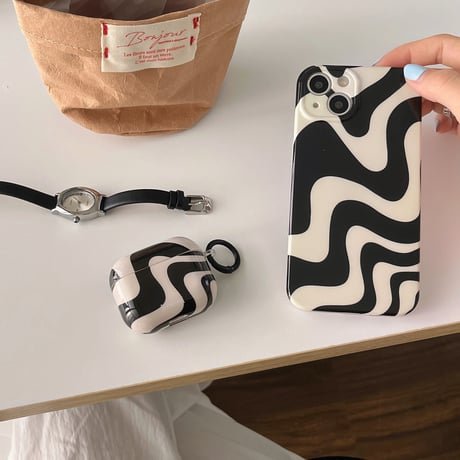 シック Airpodspro2/1ケース 丈夫 airpods3/2/1カバー リング付き 可愛い ギフトに最適[4401]