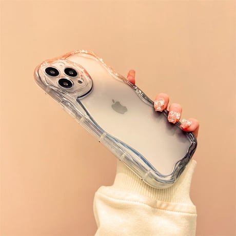 グレー/パープル iphone13/14ケース  高透明グラデーション アイフォン12pro/11カバー  お揃い 耐衝撃 男女向け プレゼントにおすすめ[M2977]