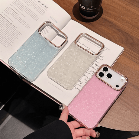iPhone17Pro/17ケース シェル キラキラ iPhone16promax/15Pro/14Pro/13ケース 大人可愛い 上品 大人気 [M4680]