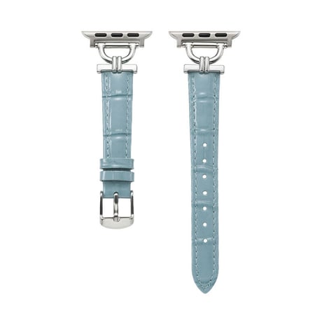 ワニ革  AppleWatchバンド 高級感高品質 AppleWatchベルト Series 12/11/10/9/8 SE3/2  Ultra4/3/2/1 上品エレガント[M6724]