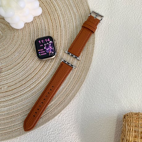 レザー Apple watchバンド おしゃれアップルウォッチベルト Ultra3 series11 10 98 7 6 SE3 SE2  高級感 耐久性ある[M5784]