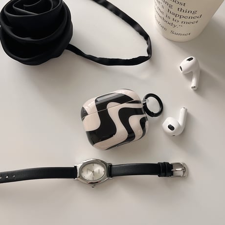 シック Airpodspro2/1ケース 丈夫 airpods3/2/1カバー リング付き 可愛い ギフトに最適[4401]