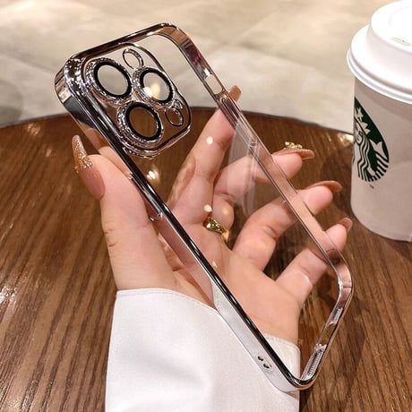 黄ばまないクリア iPhone15pro/14promaxケース  カメラフィルム付 スピーカー防塵網付 高透明 ハードアイフォン13/12カバー 全面保護 軽量耐衝撃[M2262]
