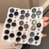 ダイヤレンズカバー iPhone18ProMax/18Pro 17/17Pro/16proシリーズカメラレンズフィルム キラキラ 輝く おしゃれ 人気 頑丈 [M5732]