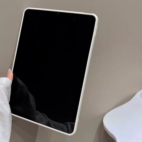 にこちゃん iPad Air5/4ケース ホワイト アイパッドiPad Pro 2022 11インチカバー10.9/10.2inch保護カバー 頑丈 [M4461]