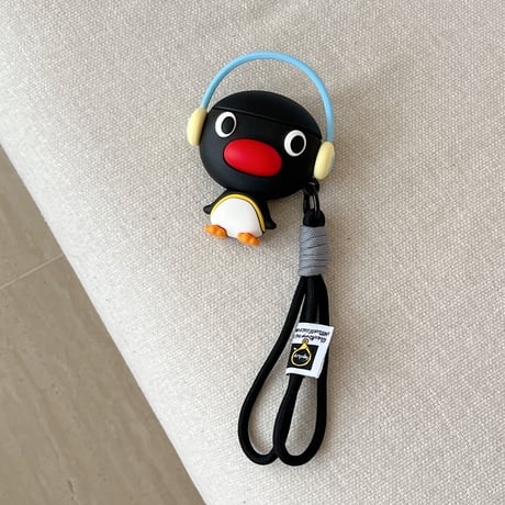 ペンギン Airpods4ケース ストラップ付 AirpodsPro2ケース エアーポッズ3/2 頑丈 かわいい ギフトにおすすめ[M5621]