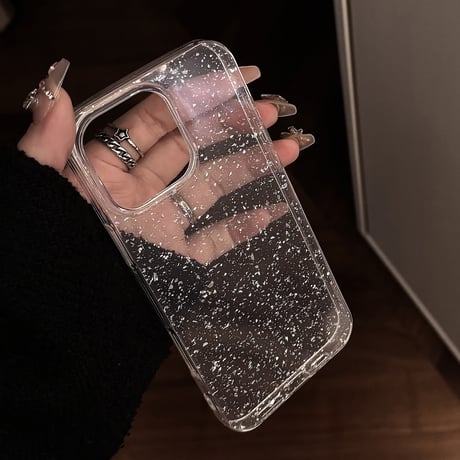 キラキラグリッター iPhone16/16proケース 定番 iPhone14/13pro/12カバー 大人可愛い 軽量人気[M5247]