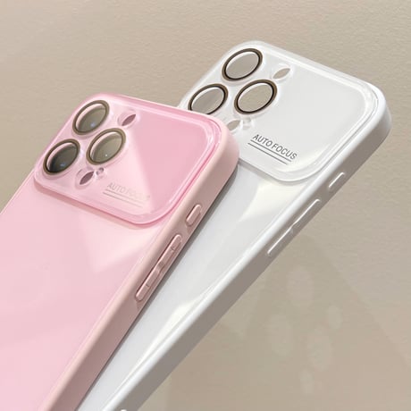 カメラカバー付 iPhone17Pro/16カバー 淡色系 iPhone15pro/14proケース パステルカラー 頑丈[M5573]