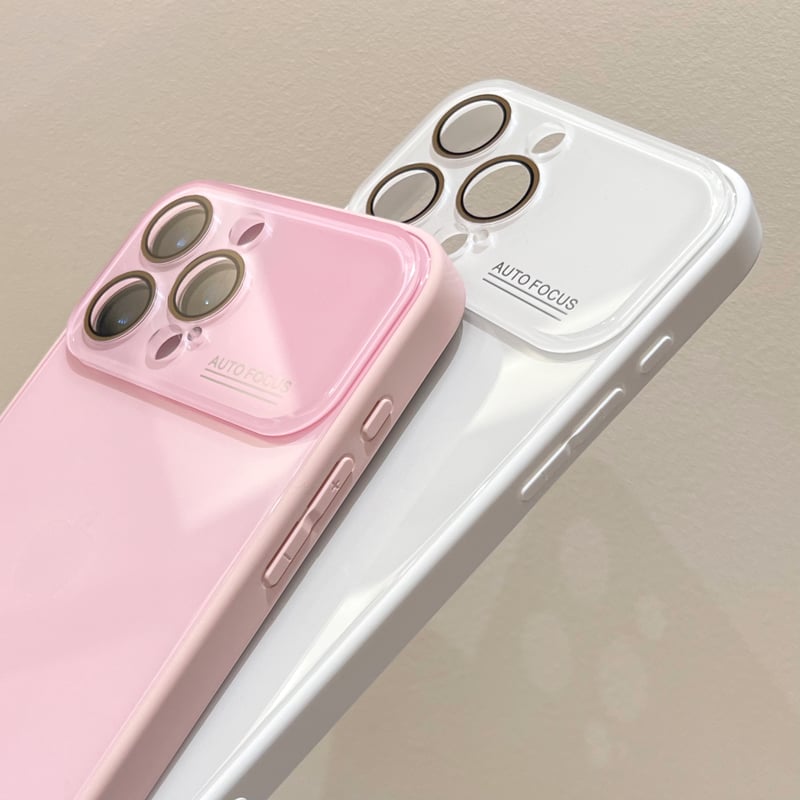 カメラカバー付 iPhone17Pro/16カバー 淡色系 iPhone15pro/14pro