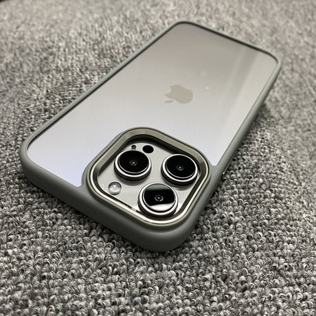 ナチュラルチタニウム iphone16pro/15promaxケース 高級感 iphone14/13/12Proカバー  黄ばまない 高品質 耐衝撃耐久性[M3573]