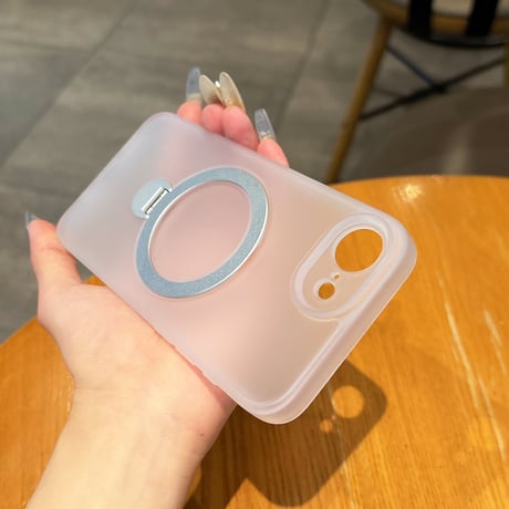 iPhone16eケース 高品質多機能 Magsafeリングスタンド iPhone16Promax/15pro/14ケース 指紋防止 黄ばまない 耐衝撃 男女向け  [M5135]