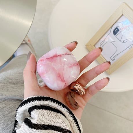 大理石柄galaxy buds liveケース ギャラクシーバッズライブケース ツヤ感 ヒョウ柄Buds plusカバー 男女GB1