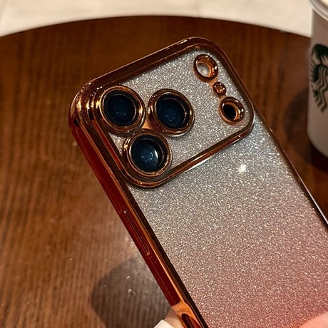 キラキララメ iPhone17pro/17ケース  美しい メッキ iPhone16/15Proカバー カメラ保護 軽量薄型 お洒落 [M5762]