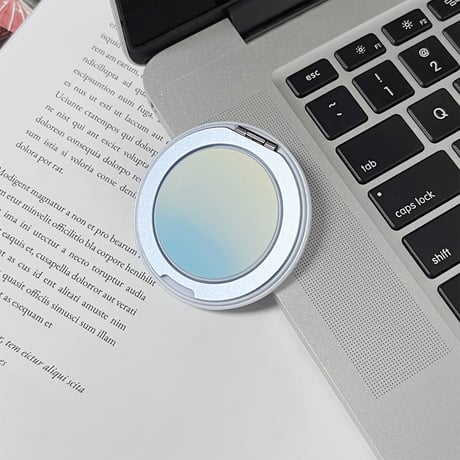 可愛いMagSafe対応スマホリング グラデーションカラー 磁石グリップ マグネット式スタンド 便利 ギフトに最適[M4862]