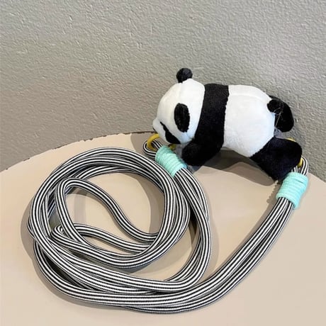 Pandaショルダーストラップ 肩掛け紐  落下防止 かわいい 全機種対応 取り付け簡単 ギフトにおすすめ[M3723]