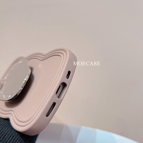 ミラーグリップ付  iphone14pro/14promaxケース  高級感 iphone13/12/11カバー 指紋防止  落下防止 実用 [M2478]