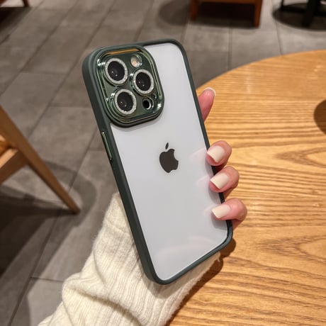 オシャレなカメラレンズカバー iphone13/12promaxケース  高品質 クリア iphone11カバー  シンプル キラキラ  高級感[M1901]
