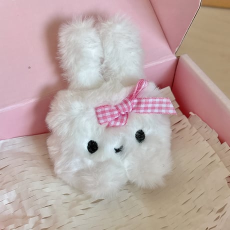ふもふも兎 Airpods４ケース かわいい Airpods3/pro2カバー 可愛すぎる プレゼントにおすすめ [M4951]
