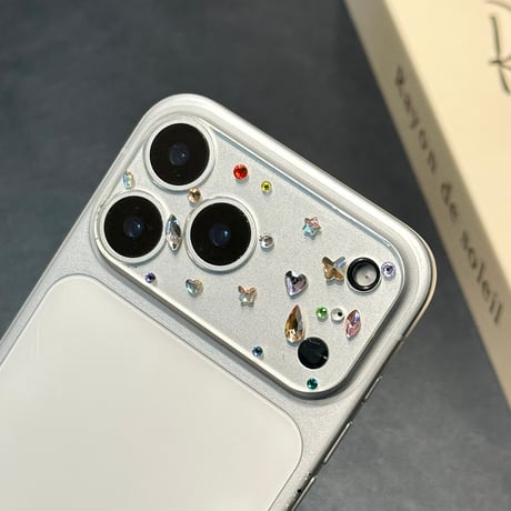 ダイヤレンズカバー iPhone17ProMax/17Proカメラレンズフィルム  ガラス  おしゃれ  頑丈 キラキラ 可愛い [M5764]